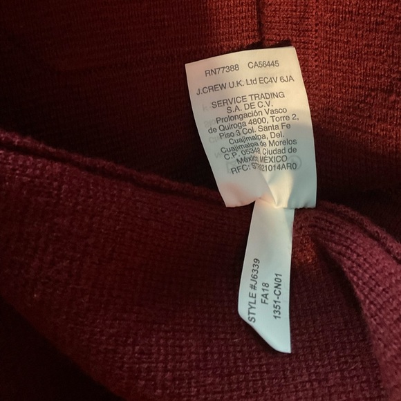 ** J Crew 365 Open Front Stretch Shawl Long Cardigan Sweater - Picture 5 of 7